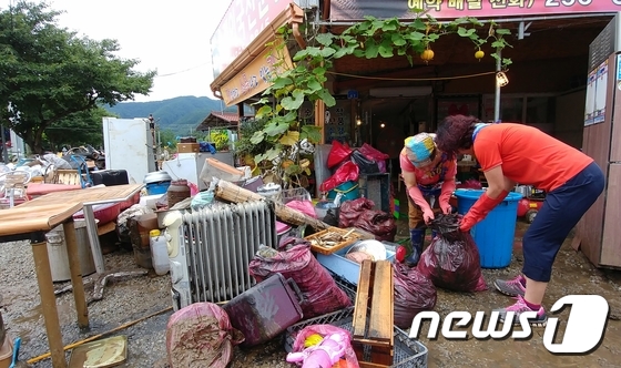 ‘최악의 폭우’ 수마가 할퀸 충북지역 일주일 기록